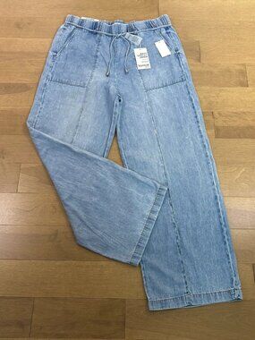 KENZIE women's wide-leg jeans